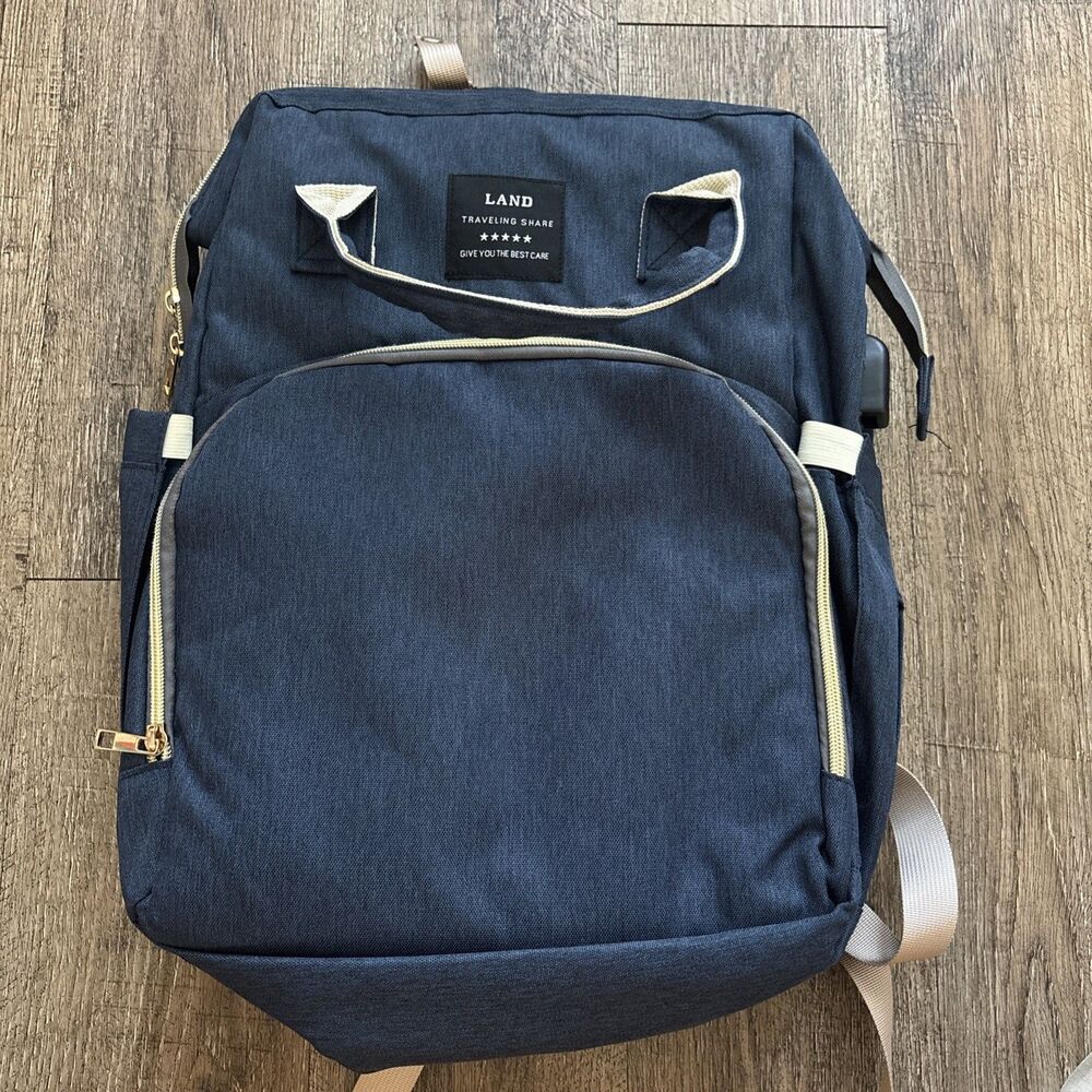 LAND Mommy And Baby Bag Diaper bag Backpack with changing station